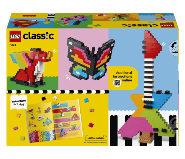 LEGO CLASSIC 11045 Kreatywne kolorowe klocki - 1529691 - zdjęcie 9